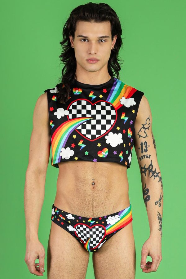 Queertastic Men s Swim Briefs Set Discount