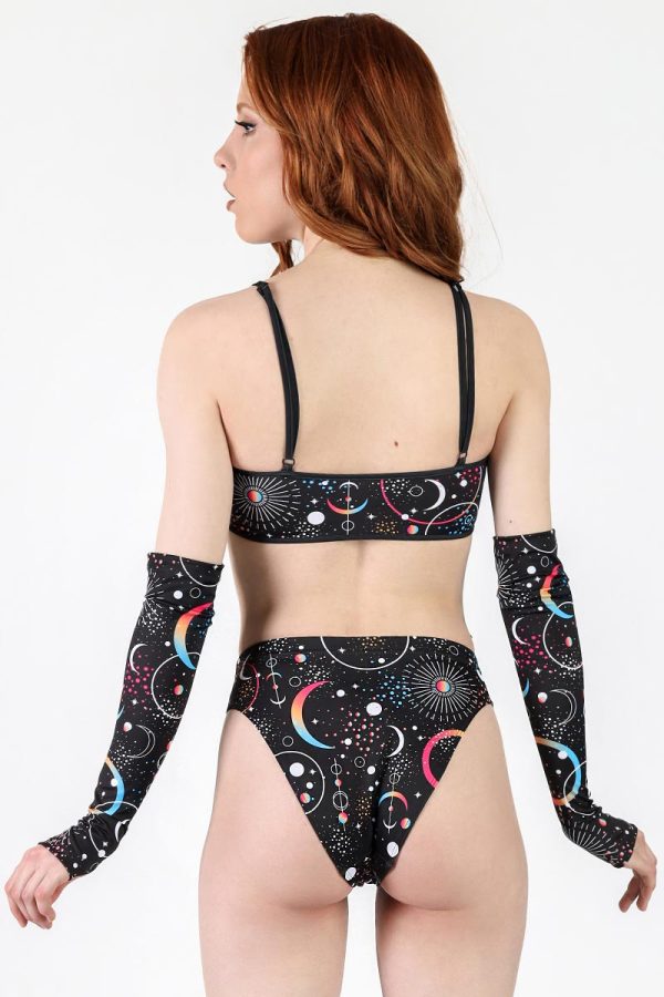 Solar Eclipse Underboob Heart-Ring Bra Top on Sale - Image 2