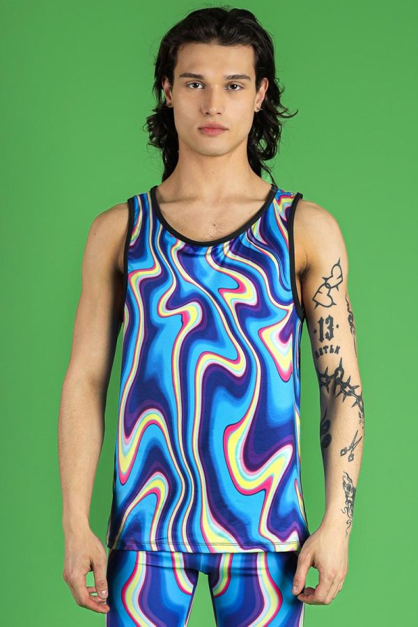 Wavy Wonders Men s Biker Shorts Set Online Hot Sale