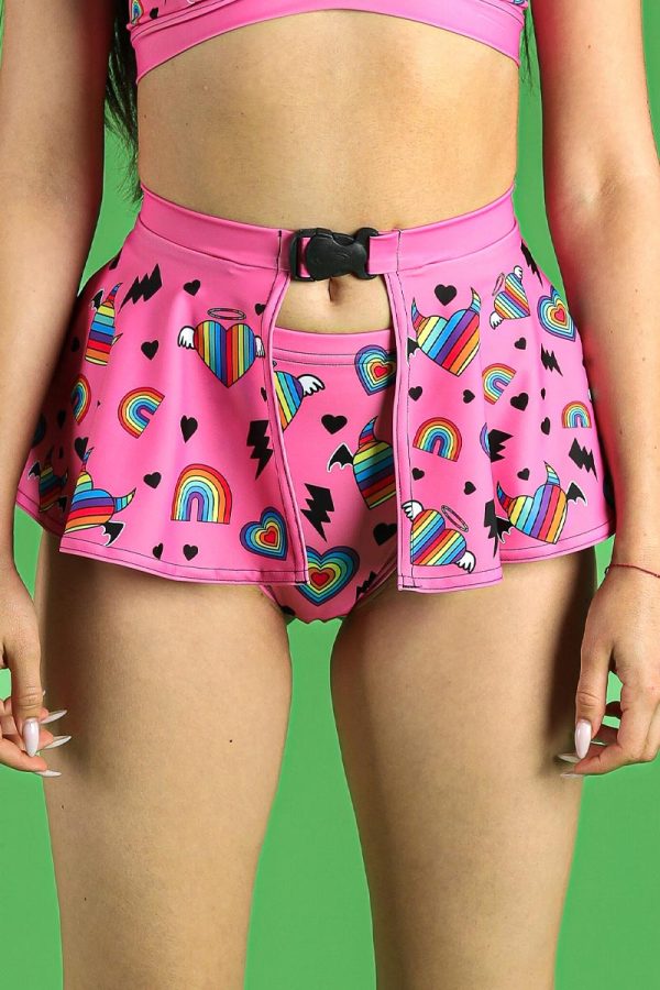 Cupid s Canvas Mini Clasp Skirt Set Online Sale - Image 3