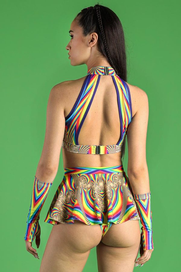 Spectral Spin Mini Clasp Skirt Set Online - Image 2