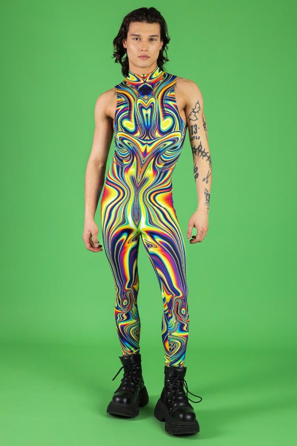 Acid Flux Sleeveless Costume for Men Sale - Image 4
