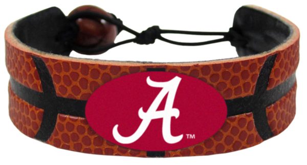 Alabama Crimson Tide Bracelet Classic Basketball A Logo Alternate For Sale