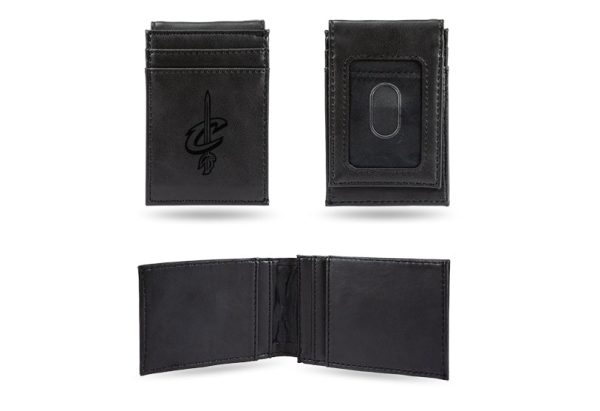 Cleveland Cavaliers Laser Engraved Front Pocket Wallet Online Sale - Image 2