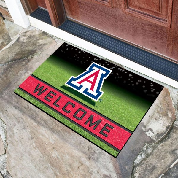 Arizona Wildcats Crumb Rubber Door Mat 18 x30  Hot on Sale