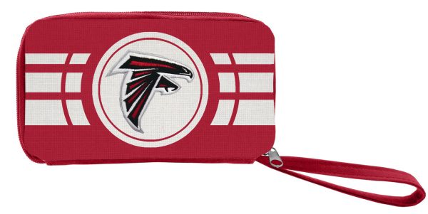 Atlanta Falcons Ripple Zip Wallet Hot on Sale