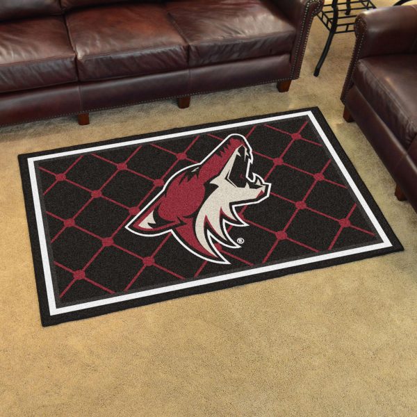 Arizona Coyotes 4x6 Rug 44 x71  For Cheap