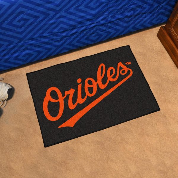 Baltimore Orioles Starter Mat 19 x30  Online Sale