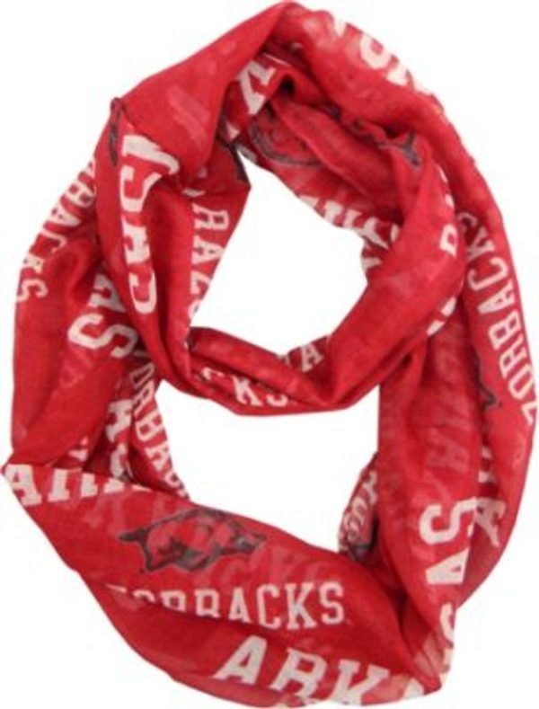 Arkansas Razorbacks Scarf Infinity Style Fashion