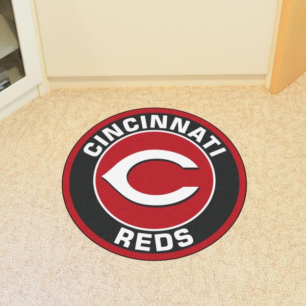 Cincinnati Reds Roundel Mat 27  diameter Online Sale