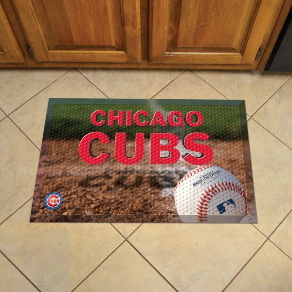 Chicago Cubs Scraper Mat 19 x30  Online