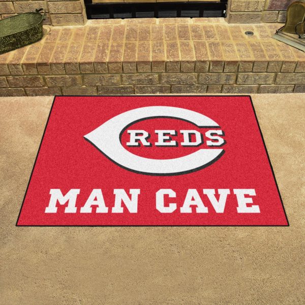 Cincinnati Reds Man Cave All Star 33.75 x42.5  on Sale