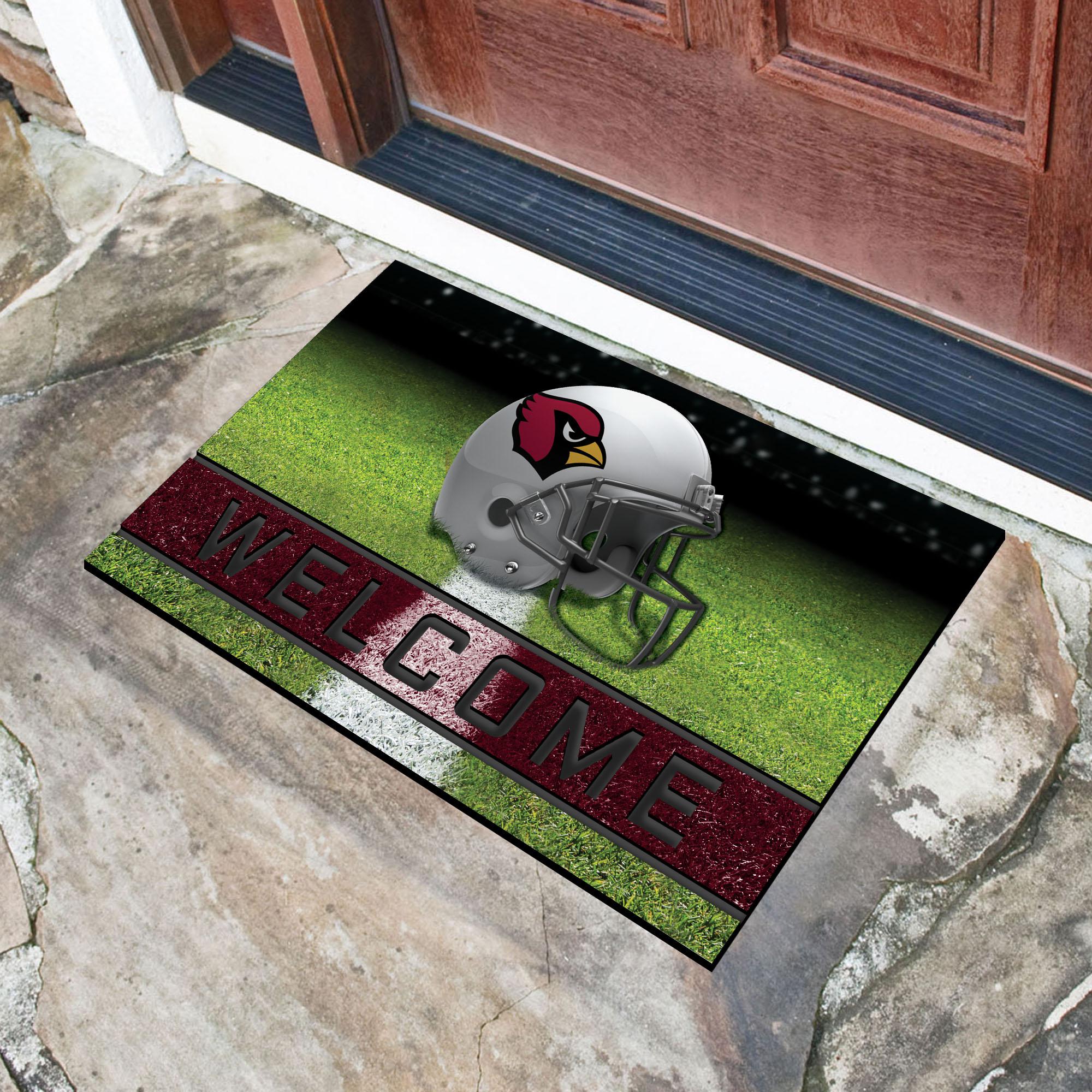 Arizona Cardinals Crumb Rubber Door Mat 18 x30  Sale