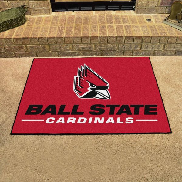 Ball State Cardinals All Star Mat 33.75 x42.5  For Cheap