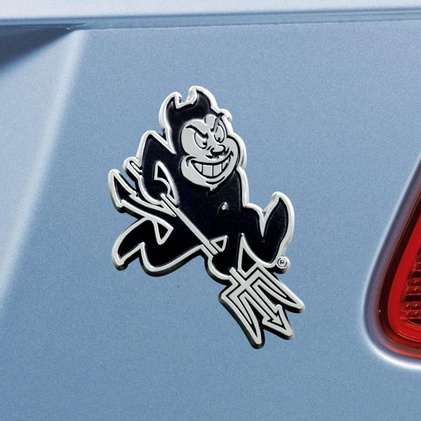 Arizona State Sun Devils Chrome Emblem 3 x3.2  Discount