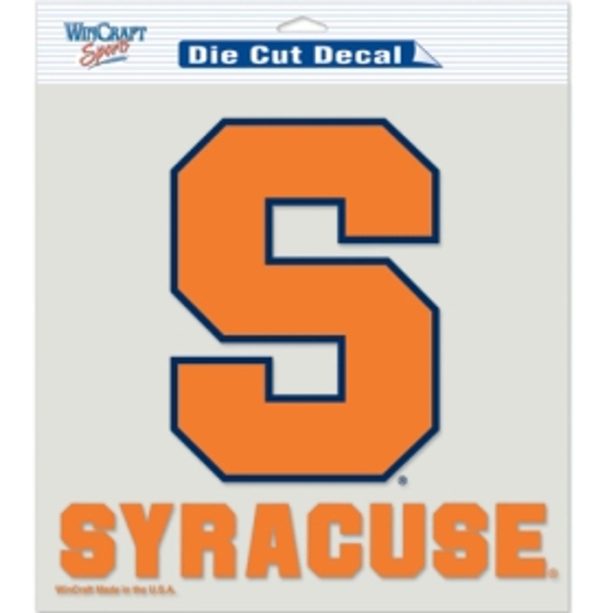 Syracuse Orangemen Decal 8x8 Die Cut Color Hot on Sale