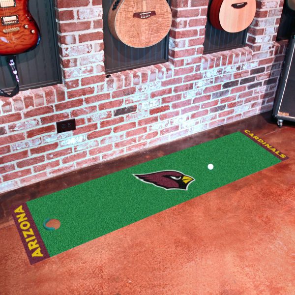 Arizona Cardinals Putting Green Mat 18 x72  on Sale