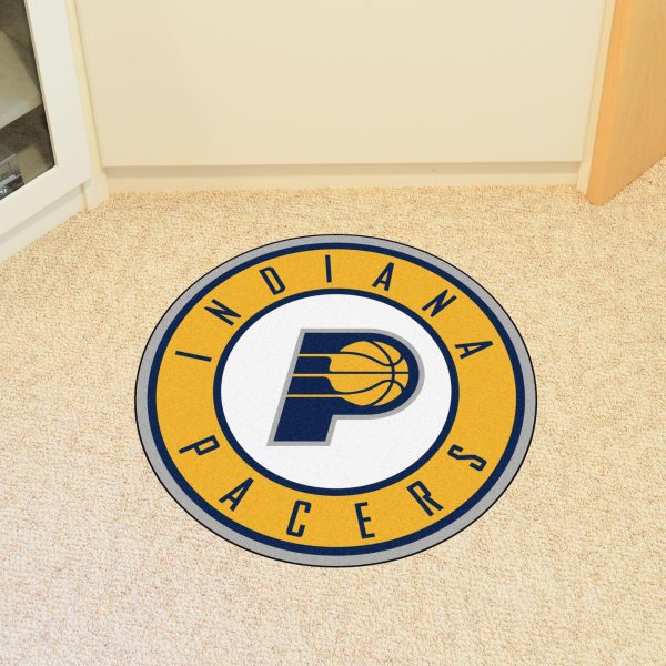 Indiana Pacers Roundel Mat 27  diameter Supply