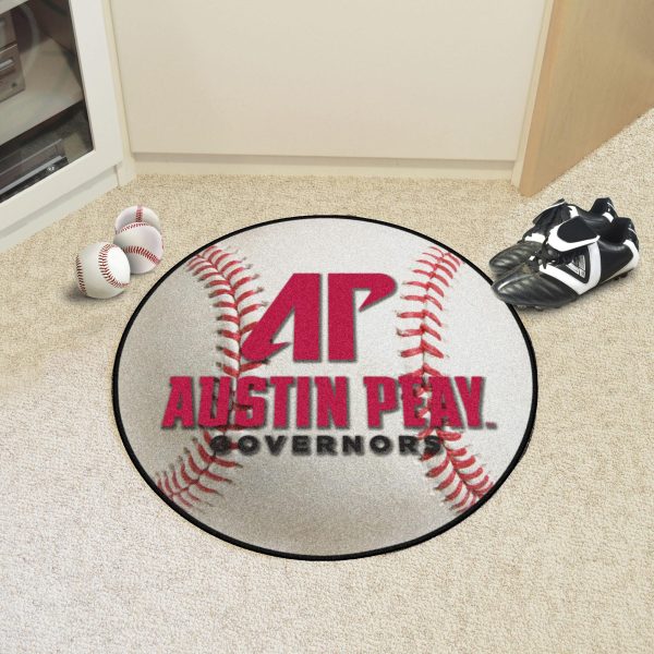 Austin Peay State Governors Baseball Mat 27  diameter Cheap