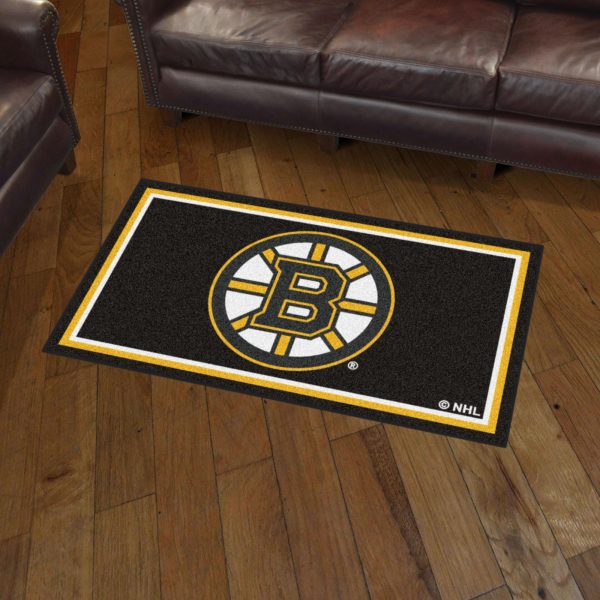 Boston Bruins 3x5 Rug 36 x 60  Online now