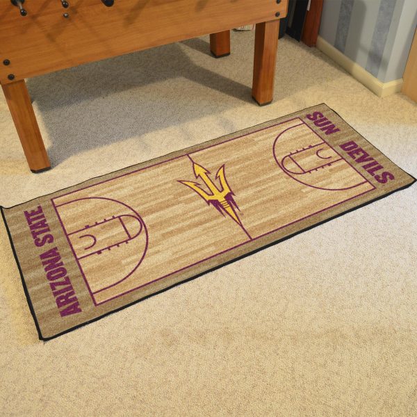 Arizona State Sun Devils NCAA Basketball Runner 30 x72  Online Sale
