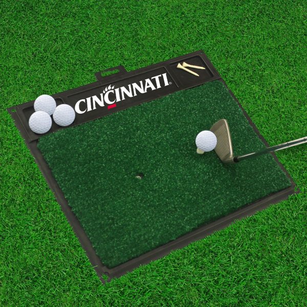 Cincinnati Bearcats Golf Hitting Mat 20  x 17  Online Hot Sale