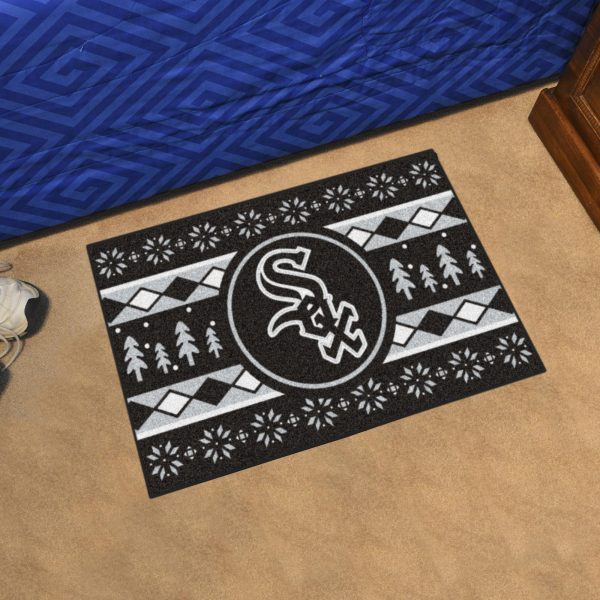 Chicago White Sox Holiday Sweater Starter Mat 19 x30  Sale