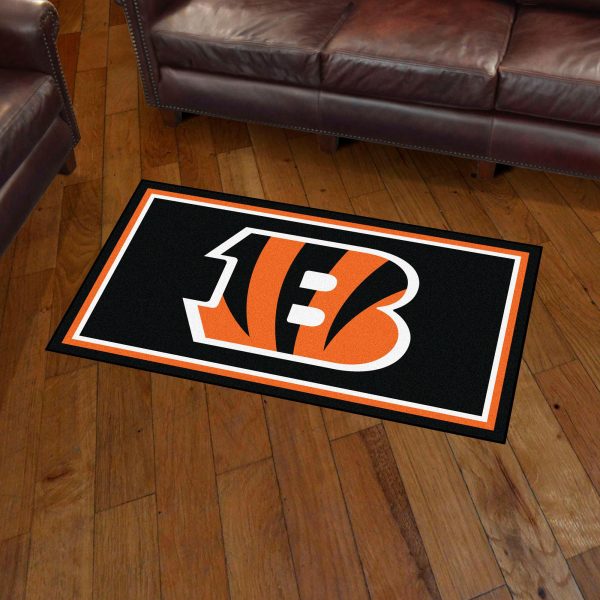 Cincinnati Bengals 3x5 Rug 36 x 60  Supply