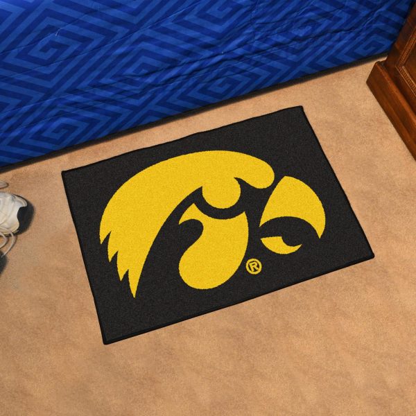 Iowa Hawkeyes Starter Mat 19 x30  Online now