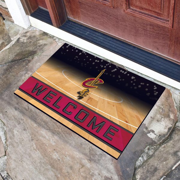 Cleveland Cavaliers Crumb Rubber Door Mat 18 x30  Cheap