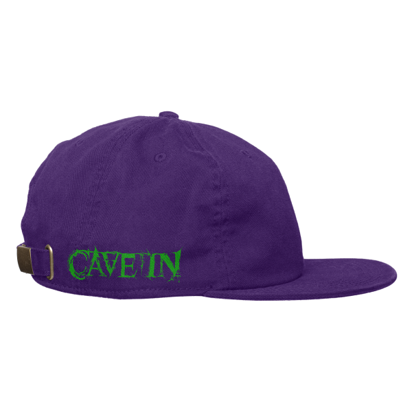 Cave In  Satellite: Green  Purple Dad Hat Fashion - Image 3